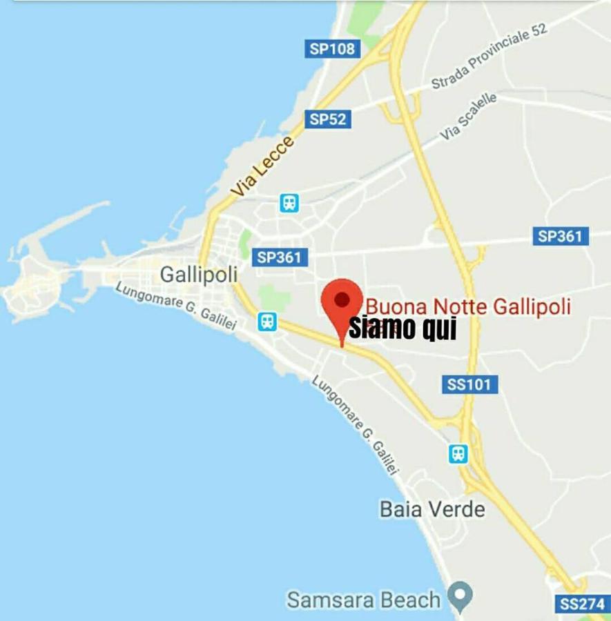 Buonanotte Gallipoli Bagian luar foto